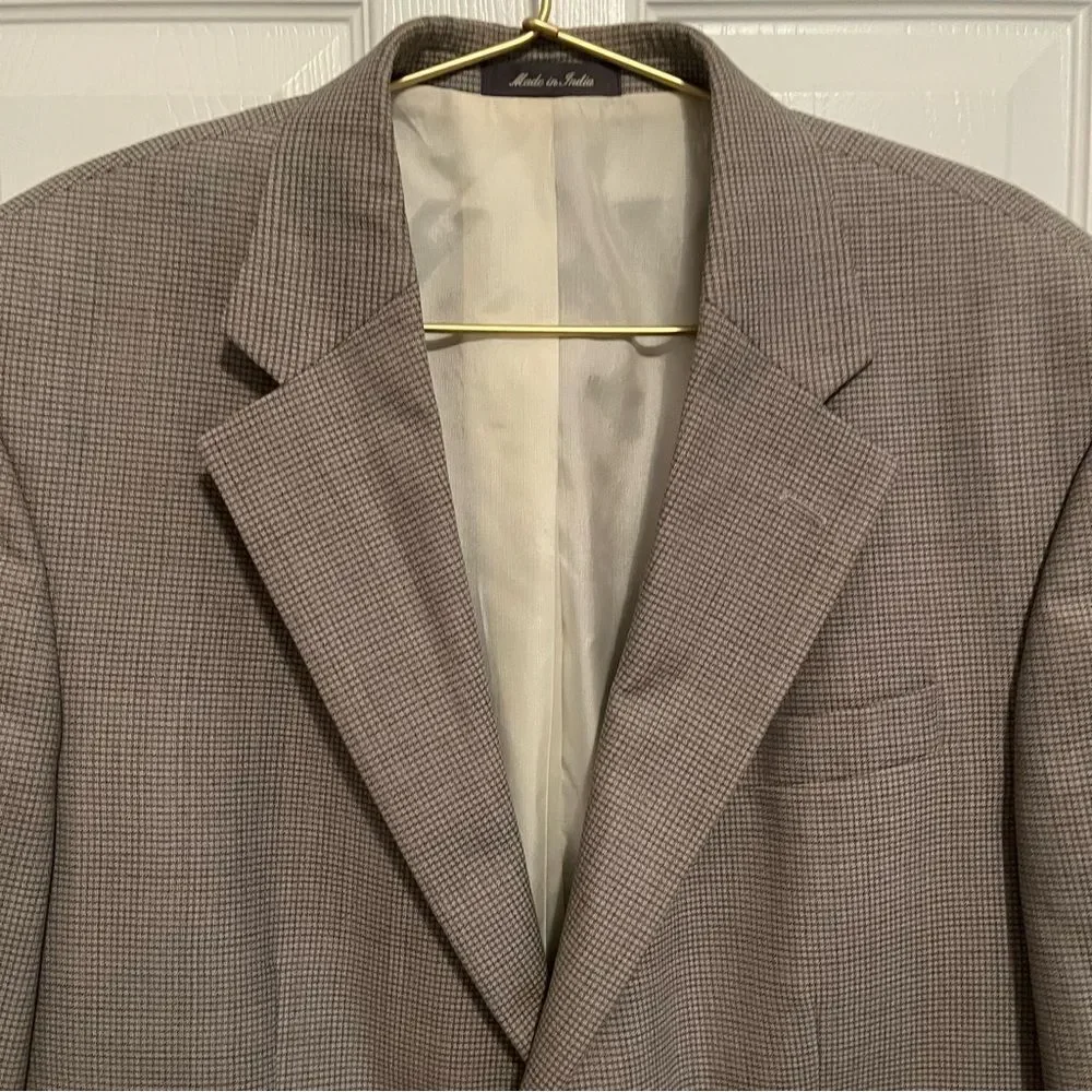 Oscar del la Renta Tan Men's Blazer